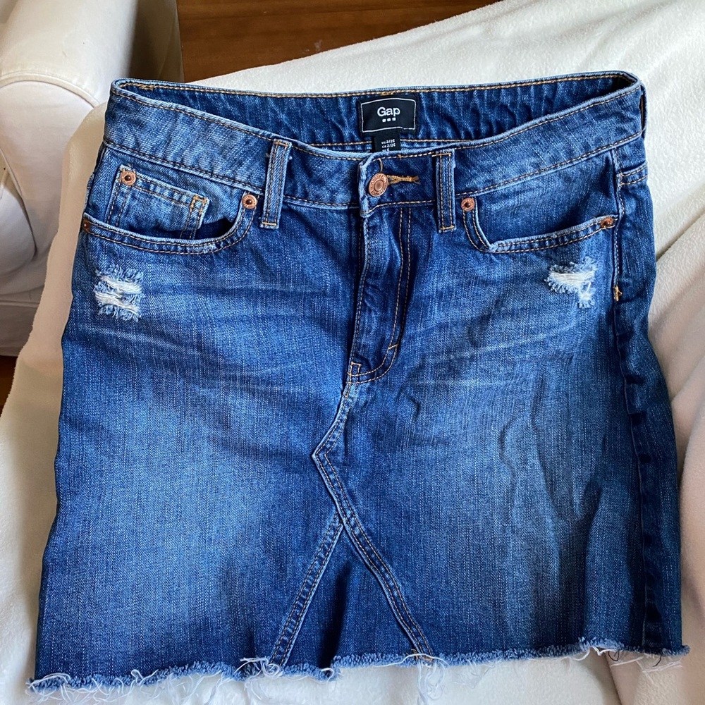 Gap Jean Mini Skirt